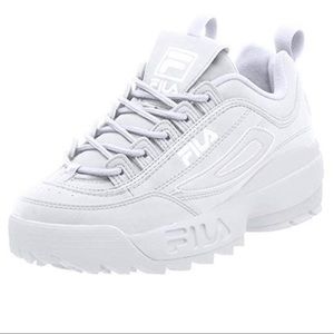 COPY - Fila Women's Disruptor II Sneaker All White